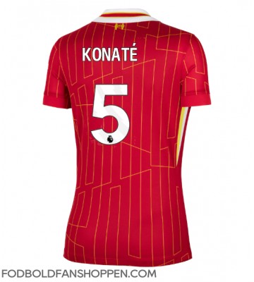 Liverpool Ibrahima Konate #5 Hjemmebanetrøje Dame 2024-25 Kortærmet